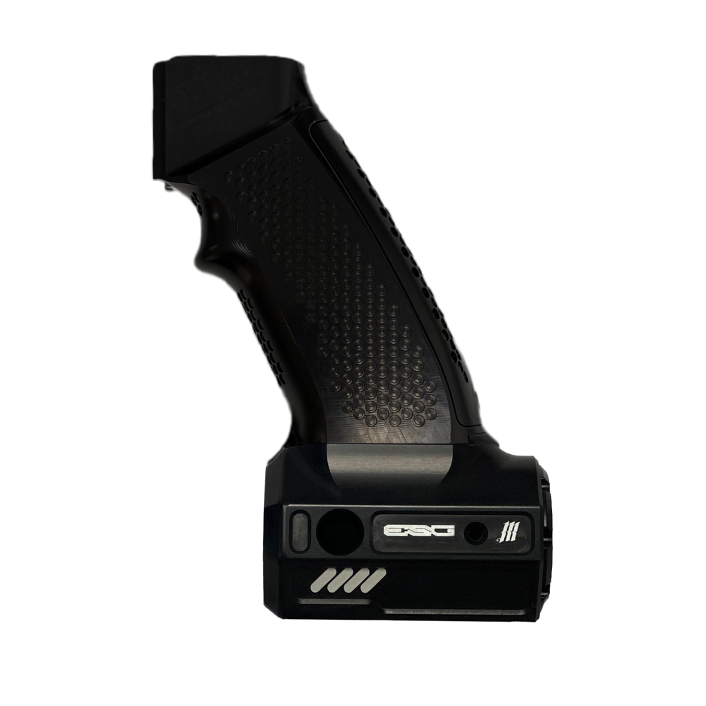 Monk Customs Angled ESG Grip - Heretic Labs Article II (Front Gauge)-Black