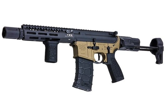 VFC AVALON Machete SBR AEG w/ Built-In GATE ASTER + Maple Leaf Internals - Tan/Black