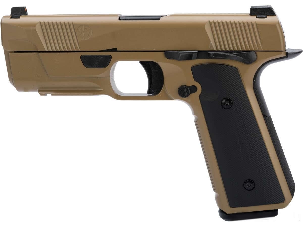 Hudson H9 Gas Blowback Pistol - Tan