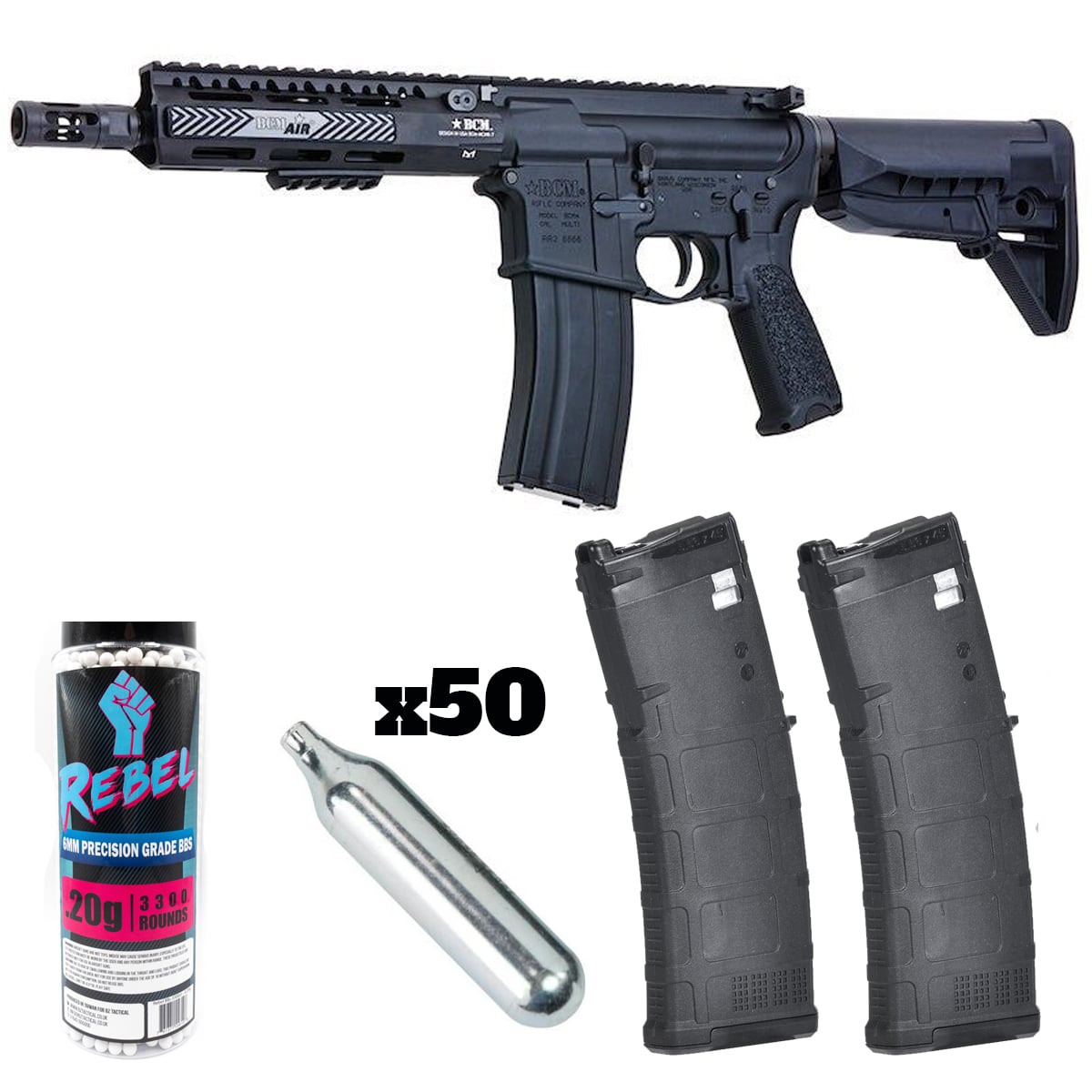 VFC BCM Air SBR 8.5" MCMR GBBR CO2 Bundle