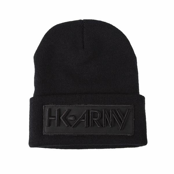 HK Blackout Beanie - Black/Black