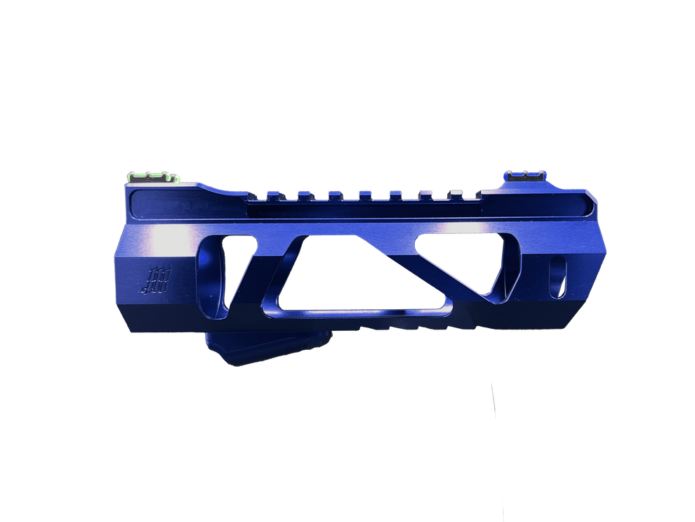 Monk Customs 'Vayu' M4 Hexagon Hand Guard - Blue