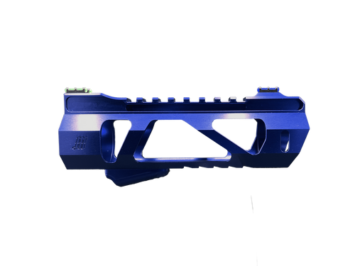Monk Customs 'Vayu' M4 Hexagon Hand Guard - Blue