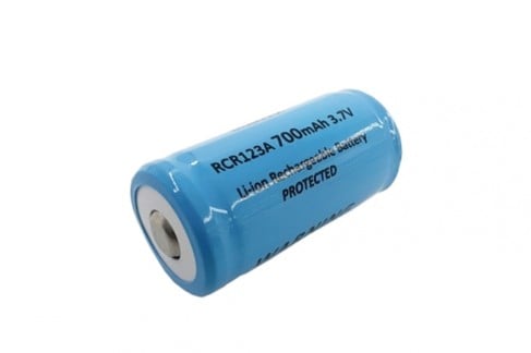 Bluemax Li-Ion Flashlight Rechargeable Battery 16340 (RCR123A) 3.7v 700mAh Protected