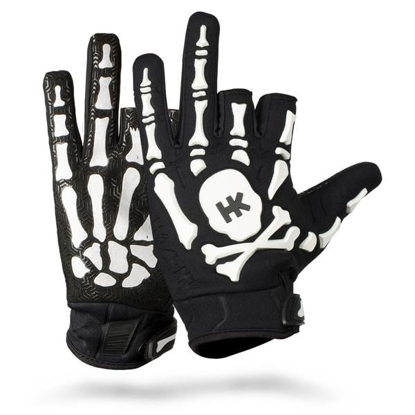 HK Army Bones Gloves - Black/White