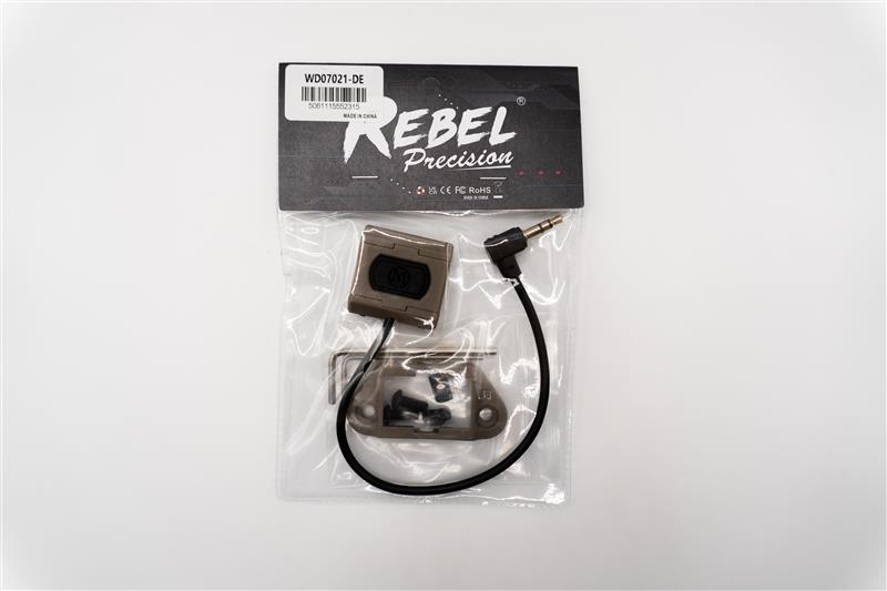 Rebel ML Modbutton Lite (2.5mm/3.5mm/SF)-Tan-3.5mm