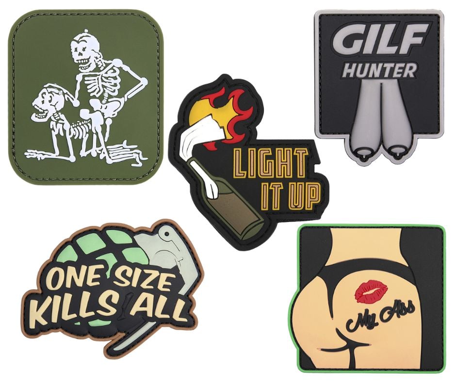Buy Any 5 Patches, Get the Cheapest Free (Themed Packs)-Cheeky