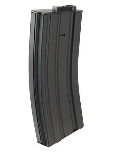 Lancer Tactical Mid-cap 120 rounds metal mag - Black