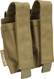Viper Modular Double Pistol Mag Pouch - Coyote