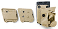 CTM Quick Release AAP-01/C Holster - Right Hand - Dark Earth
