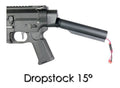 Drop Stock EVO Adapters for M4 AEG-15°