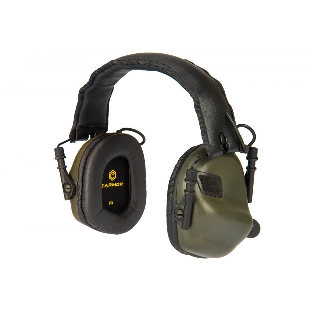 Earmor M31 Electronic Hearing Protector - Green