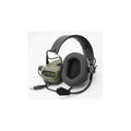Earmor M32 Electronic Hearing Protector With Coms Green