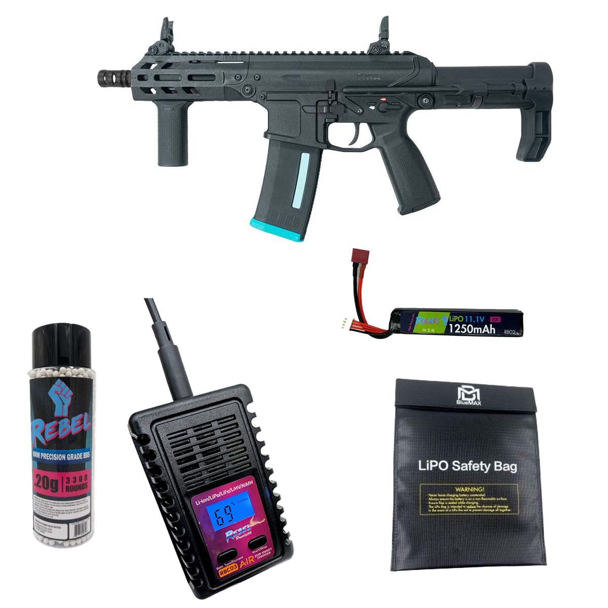 KWA Originals: EVE-4 AEG Rifle Bundle
