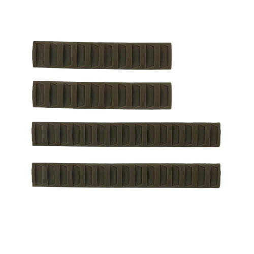 Amarok 4PK M-Lok Rail Covers - B - FDE