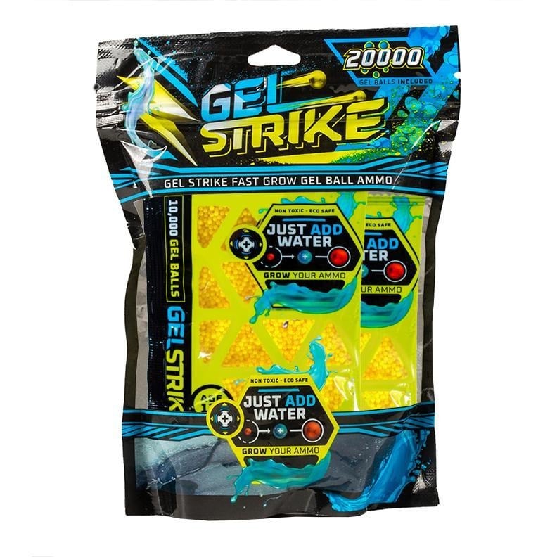 HK Army Gel Strike Gel Balls- 20k Count (Yellow)