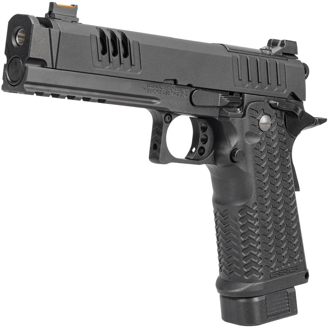 G&G STP45 Pro Pistol - 8.7" Black (Inc. Case + 2x Mags)