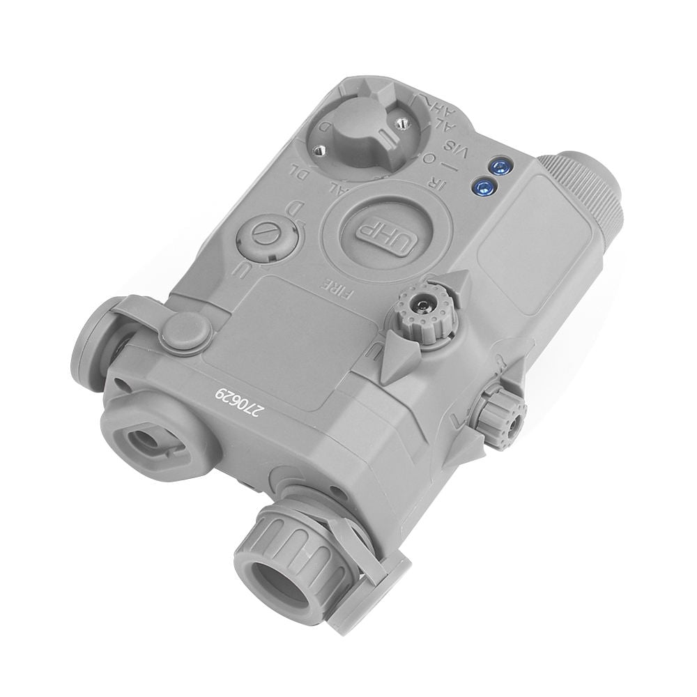 Rebel LA-PEQ-15 (Red Laser / IR Laser / White Light / Strobe) - Grey