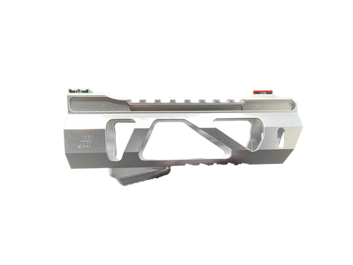 Monk Customs 'Vayu' M4 Hexagon Hand Guard - Silver