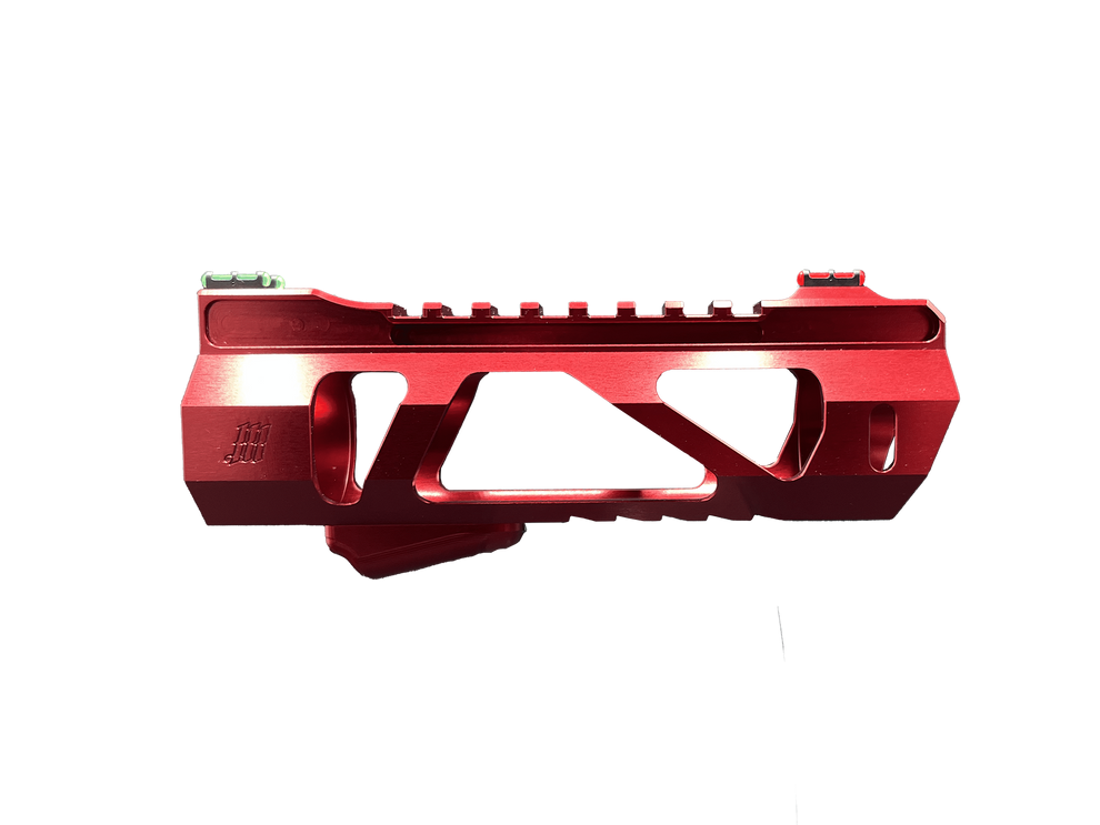 Monk Customs 'Vayu' M4 Hexagon Hand Guard - Red