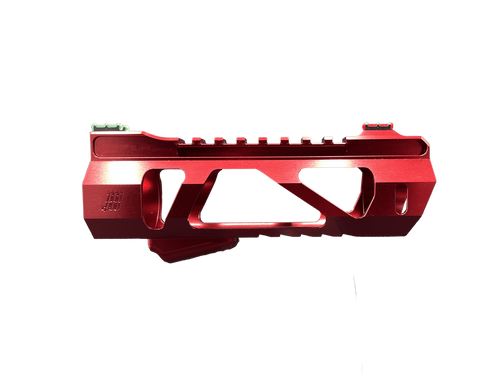 Monk Customs 'Vayu' M4 Hexagon Hand Guard - Red