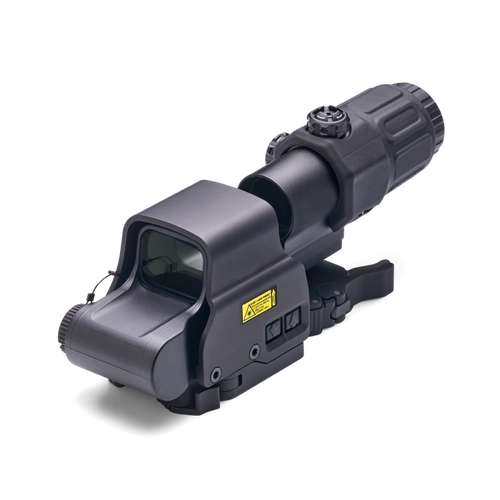 Rebel HHS Red/Green Holographic Hybrid Sight EXPS with G33 Magnifier - Black