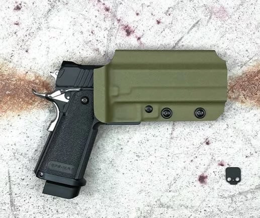 Deadly Customs DC1 Hi-Capa Kydex Holster - Green