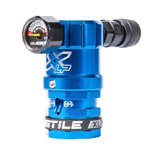 HK Army Hostile XLP Regulator - Side Port - Blue