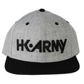 HK Army Typeface Snapback - Slate/Black