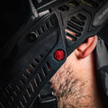 HK Machined Goggle Screw Set - Cyclone (Proflex)-Red