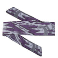 HK Hostilewear Headband - Snakes Purple