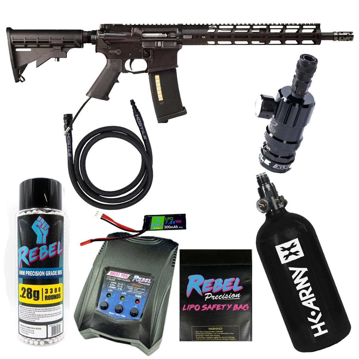 Wolverine MTW Forged Series - Standard 14" Carbine HPA Bundle