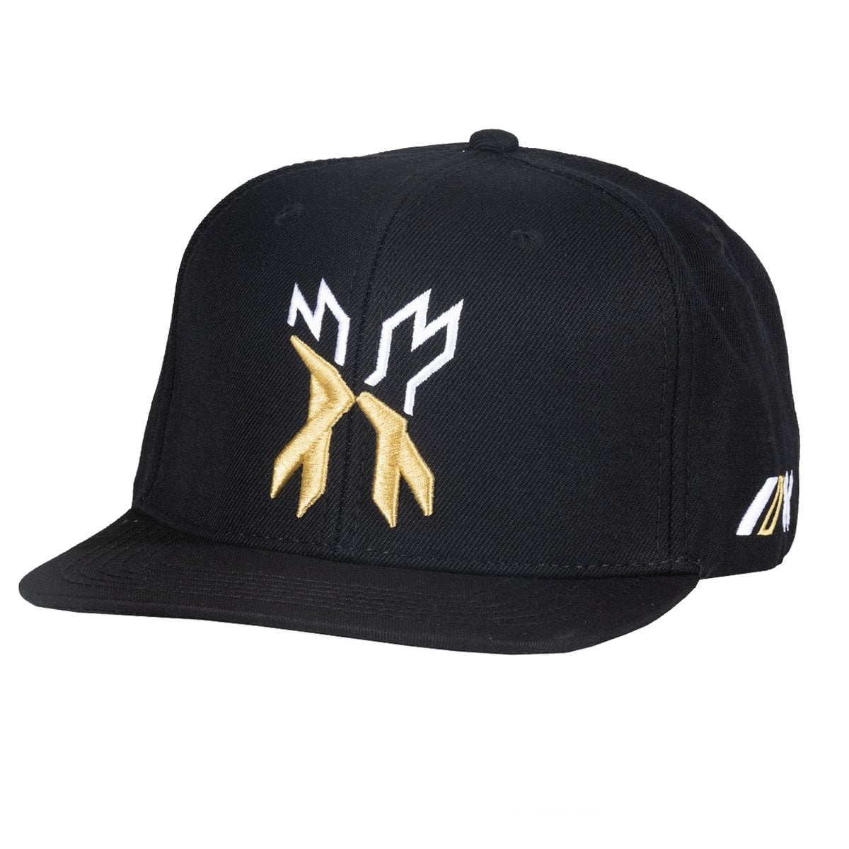 HK Army Snapback Split - Black/Gold/White