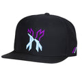 HK Army Snapback Split - Black/Blue/Purple