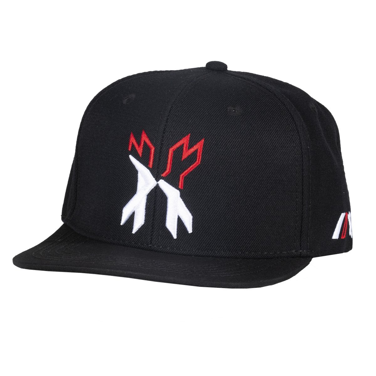 HK Army Snapback Split - Black/White/Red