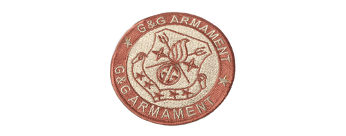 G&G Armament Logo Velcro Patch Tan