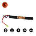 Valken LiPo 11.1V 1300mAh 25C/50C Stick Airsoft Battery (Mini Tamiya)