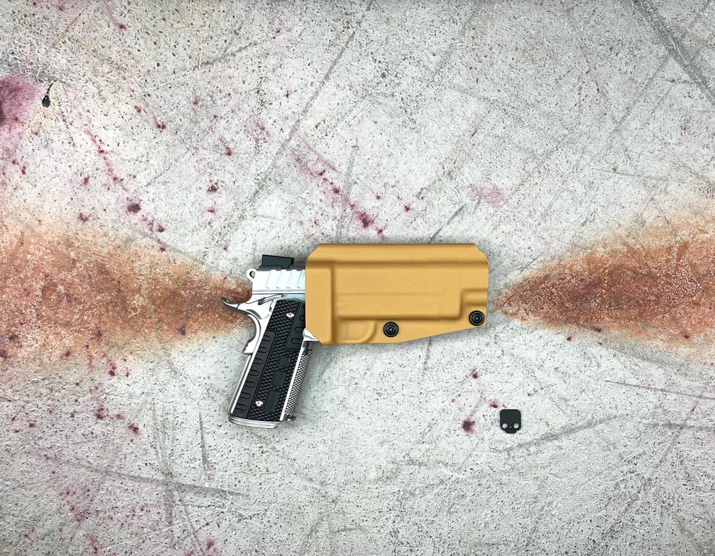 Deadly Customs DC1 1911 Kydex Holster - Tan