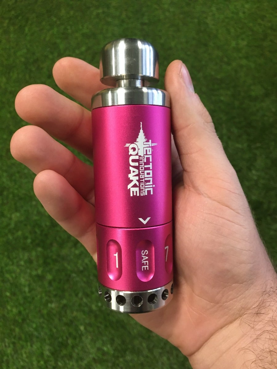 Tectonic Innovations Quake 8-way Impact Grenade Qu8ke Fuchsia Pink