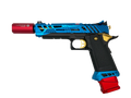 TM Hi-Capa Custom Build (Fully Assembled) - Superman (+ Small Hard Case)