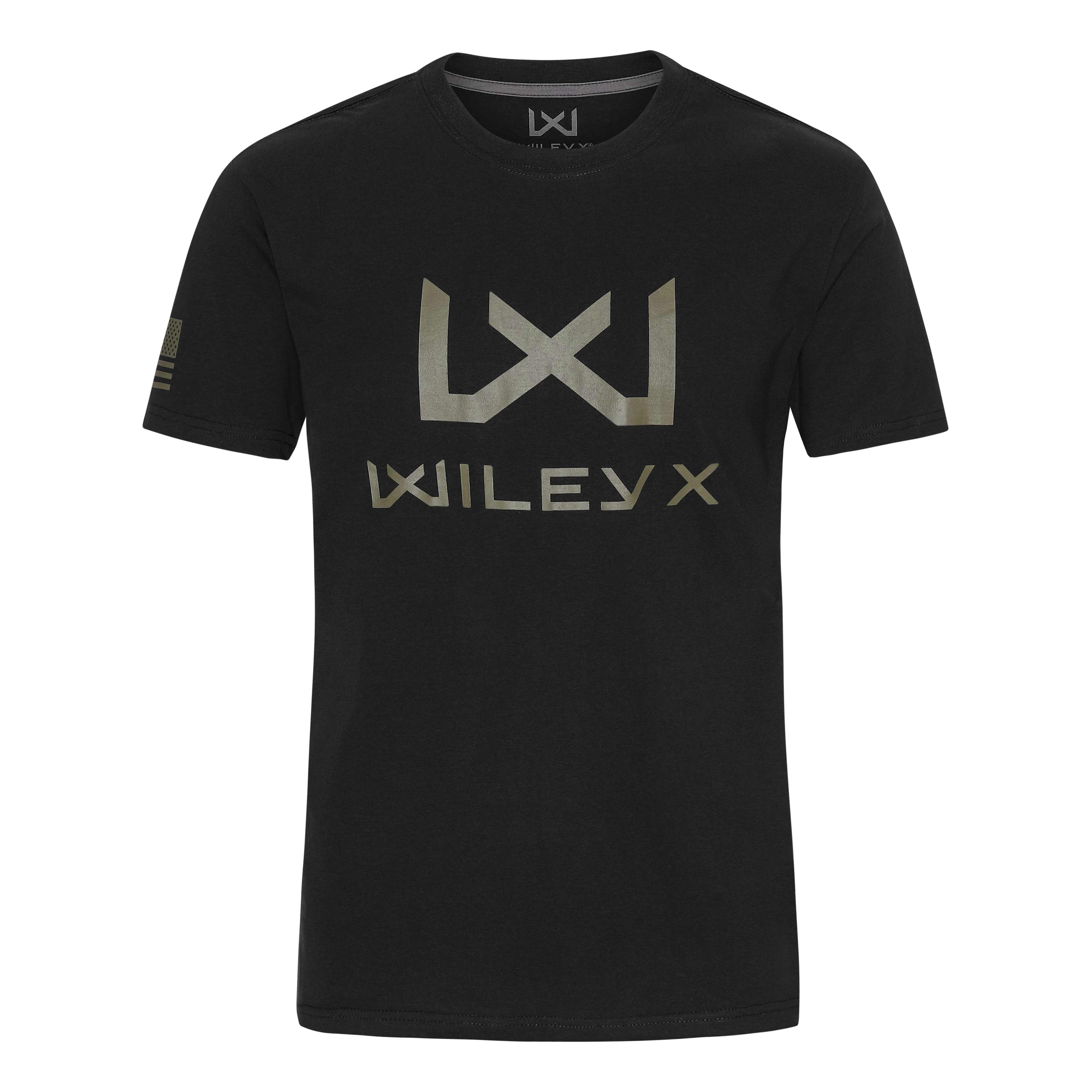 Wiley X CANYON T-Shirt - Onyx Black / Sage Green