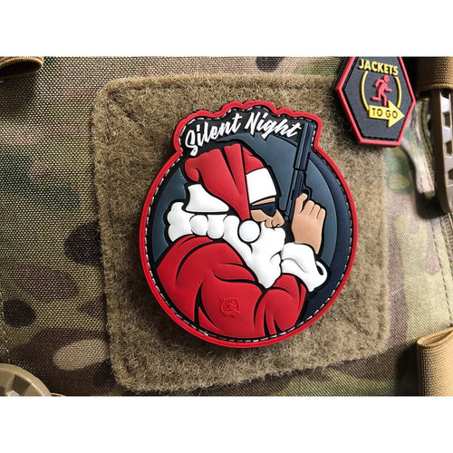 JTG Silent Night Santa Operator Rubber Patch
