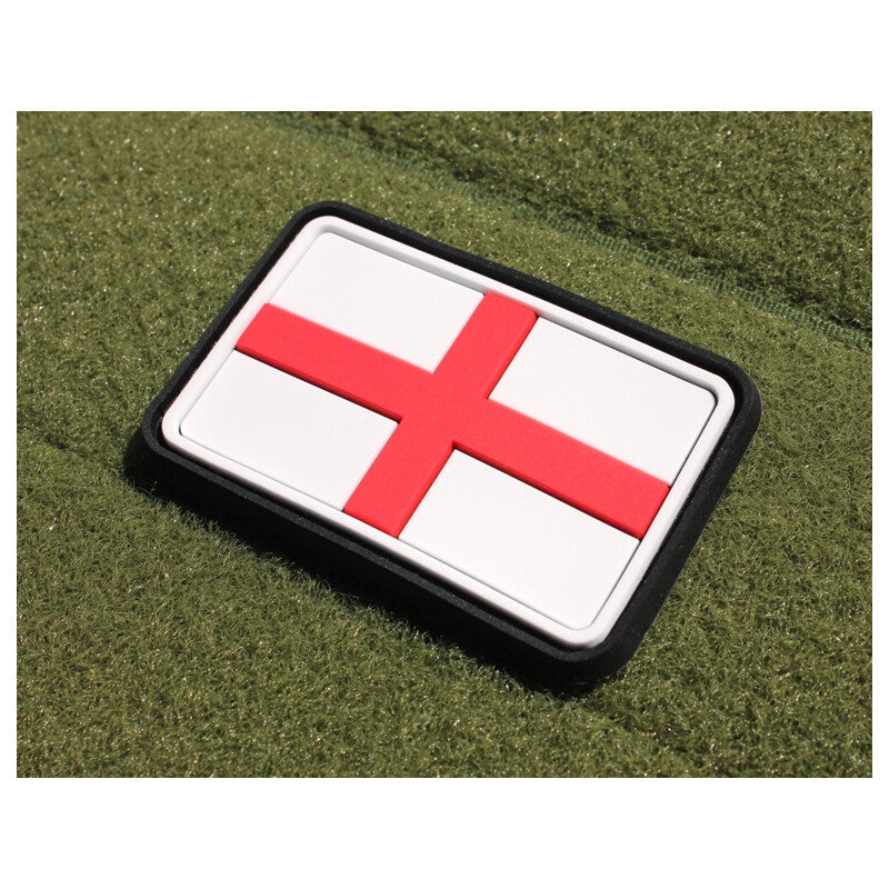 JTG ST. George England Flag 3D Rubber Patch - Full Colour