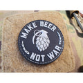 JTG Make Beer, Not War 3D Rubber Patch - Swat