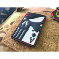 JTG Punisher Ace of Spaces 3D Rubber Patch - Full Colour