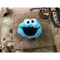 JTG Cookie Blue Face Plush Patch (Velcro Backed)
