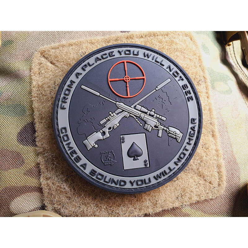 JTG Sniper 3D Rubber Patch - Black Ops