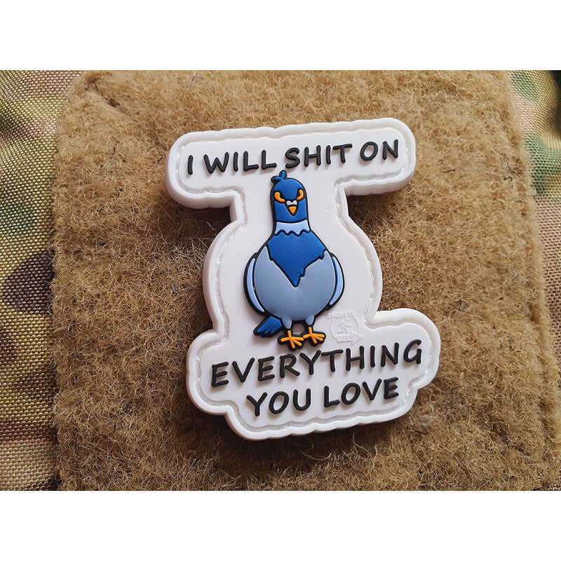 JTG Pigeon Sh*t 3D Rubber Patch