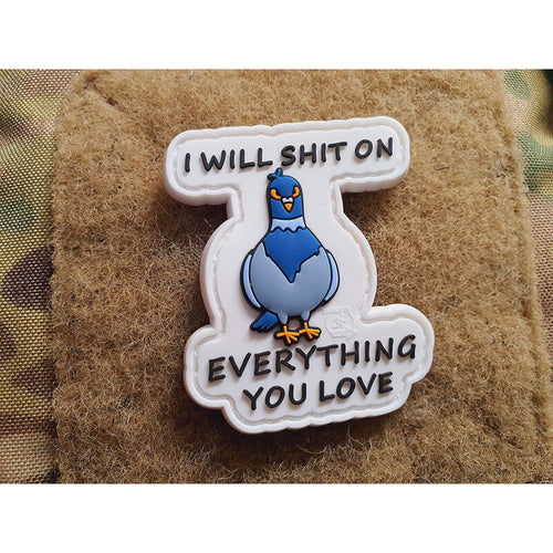 JTG Pigeon Sh*t 3D Rubber Patch