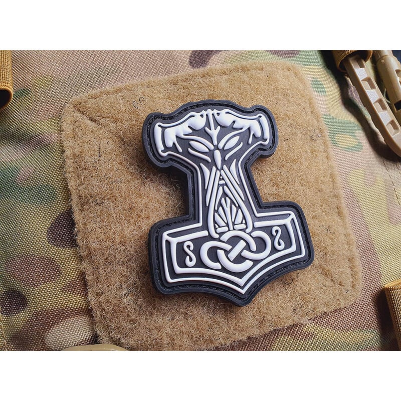 JTG Thors Hammer Mjölnir 3D Rubber Patch - Swat